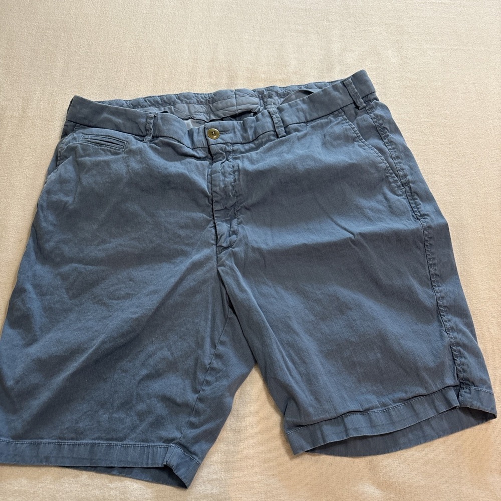 Patrick James West Coast Classic Men's 40 Blue Linen/ Cotton‎ Blend Preppy